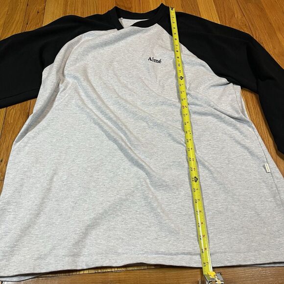 Aime Leon Dore Black and Gray Long Sleeve Shirt - Picture 5 of 9